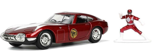 Jada - Power Rangers - Red Ranger & 1967 Toyota 2000GT