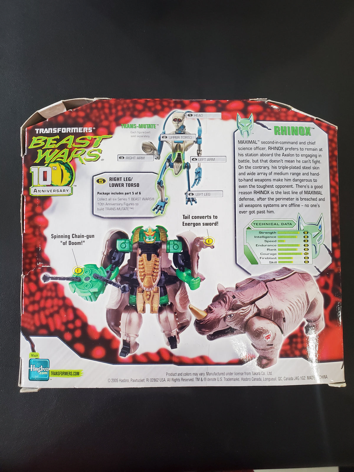 Transformers - Beast Wars - Rhinox