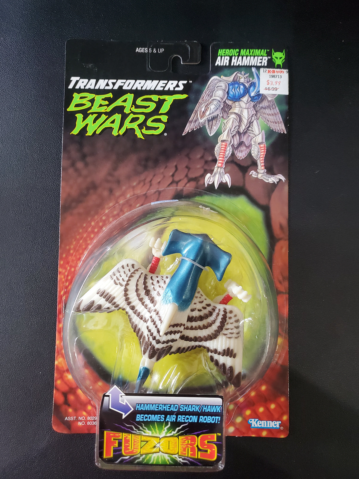 Transformers - Beast Wars - Evil Predacon Air Hammer
