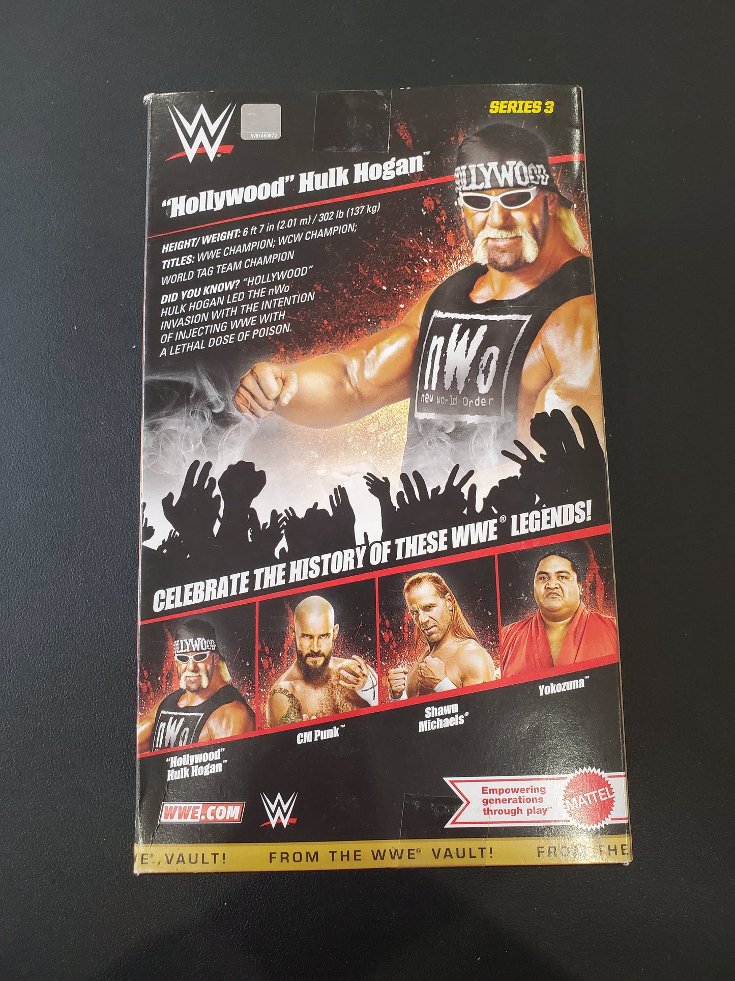 WWE Elite Collection - "Hollywood" Hulk Hogan