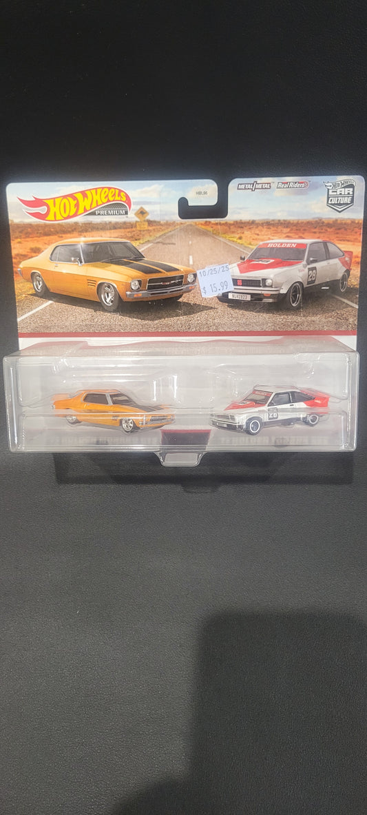 Hot Wheels - Car Culture - '73 Holden Monaro GTS & '77 Holden Torana A9X