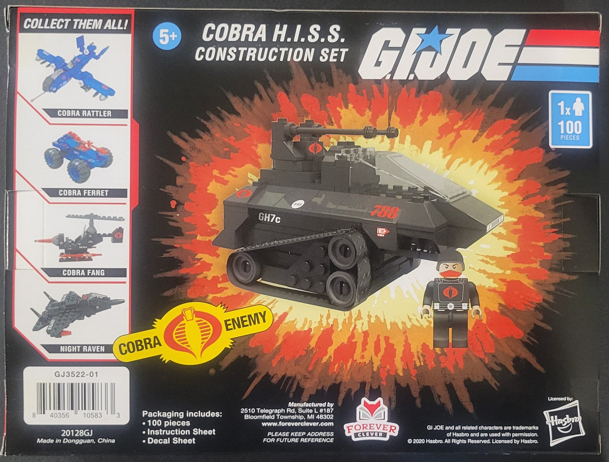 GI Joe - Cobra H.I.S.S. Construction Set 100pc