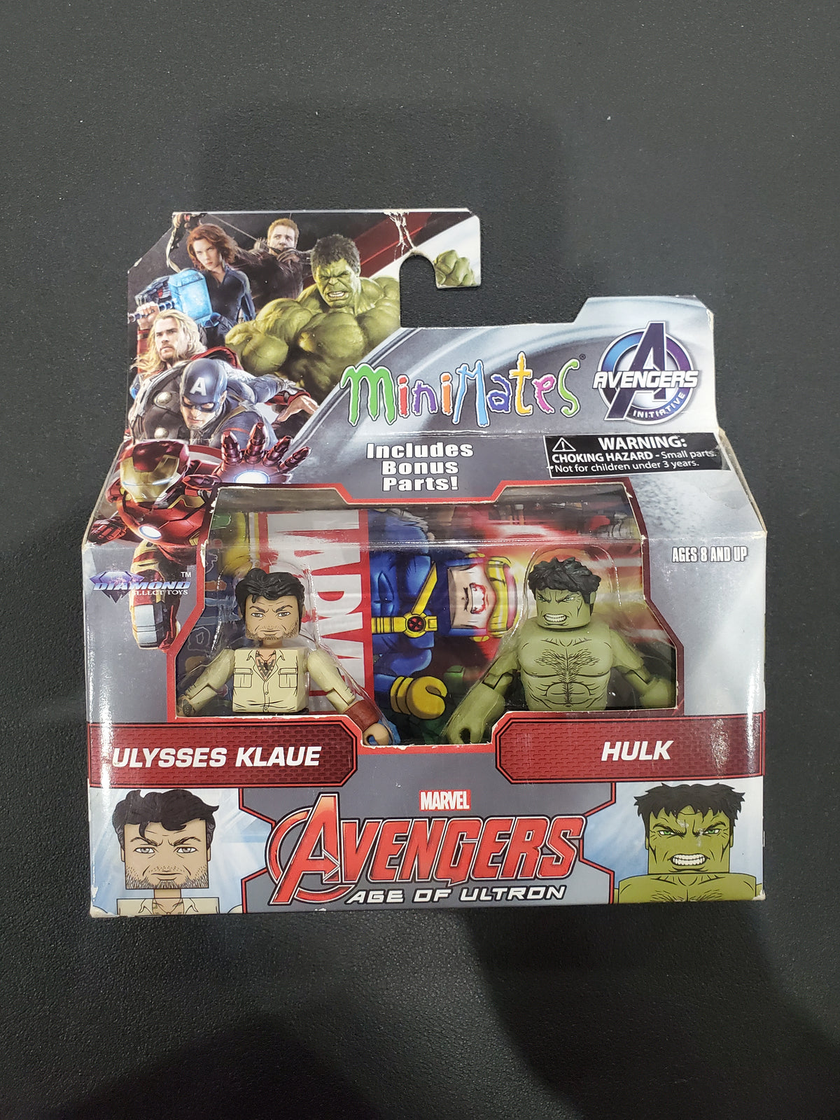 Marvel - Mini Mates - Ulysses Klaue & Hulk