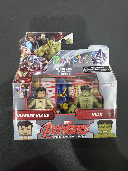 Marvel - Mini Mates - Ulysses Klaue & Hulk