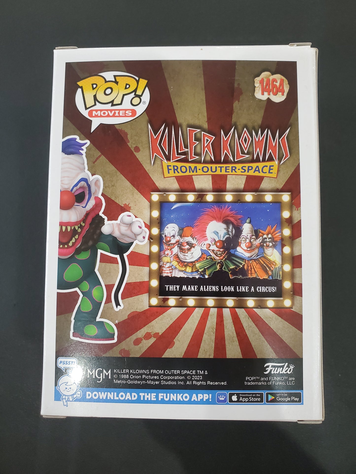 Funko - Killer Klowns From Outer Space - JoJo The Klownzilla
