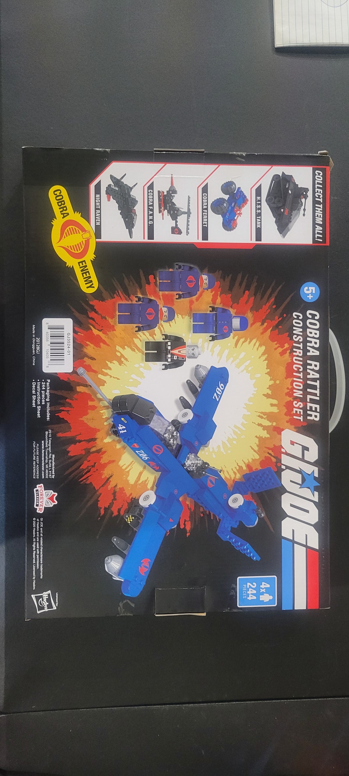 GI Joe - Cobra Rattler Construction Set 244pc