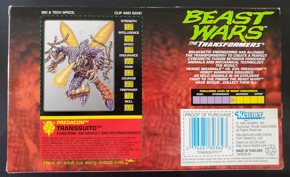 Transformers - Beast Wars - Evil Predacon Transquito