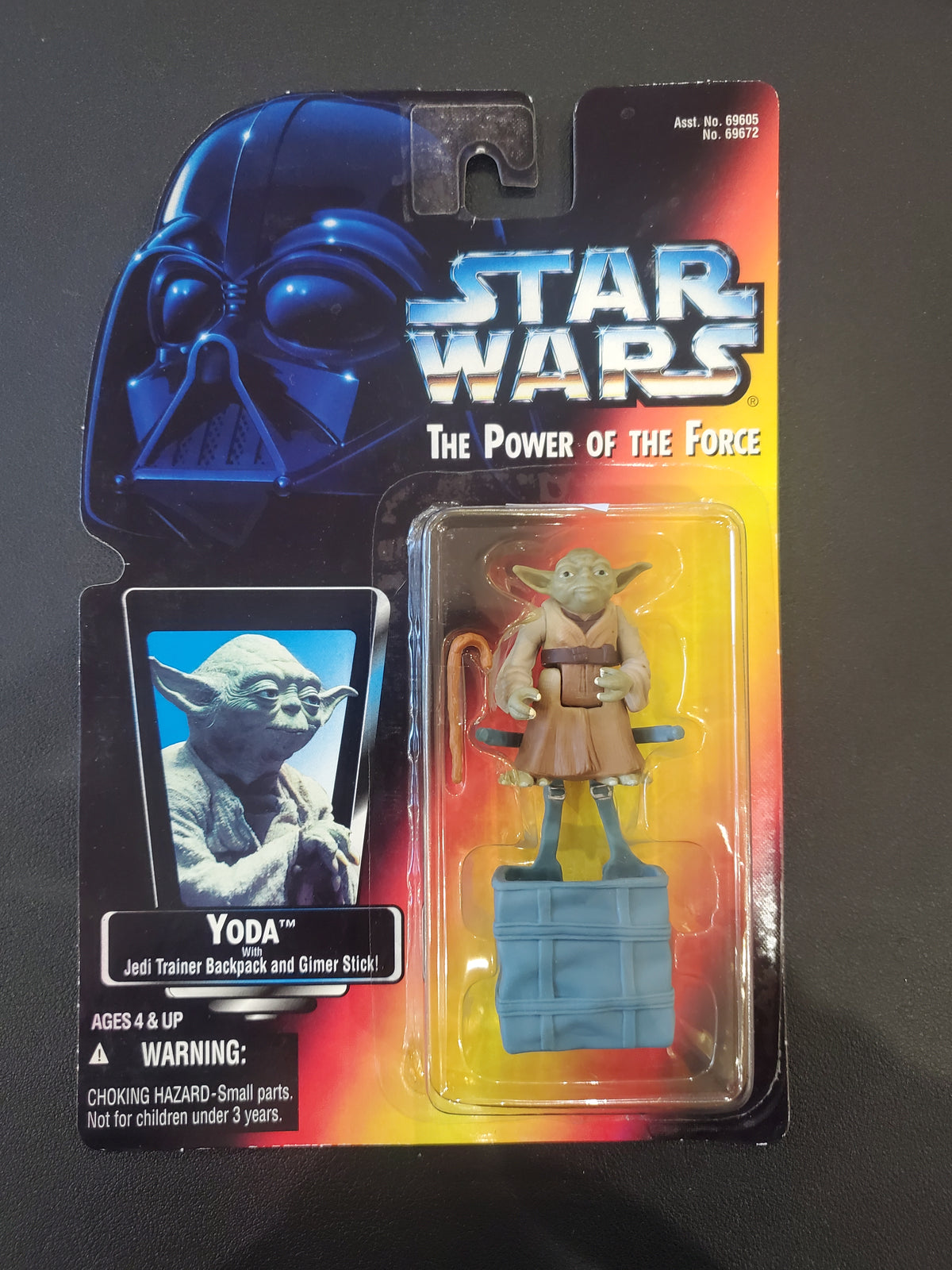 Star Wars - Yoda with Jedi Trainer Backpack and Gimer Stick