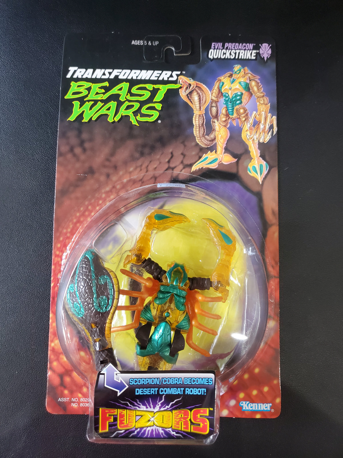Transformers - Beast Wars - Evil Predacon Quickstrike