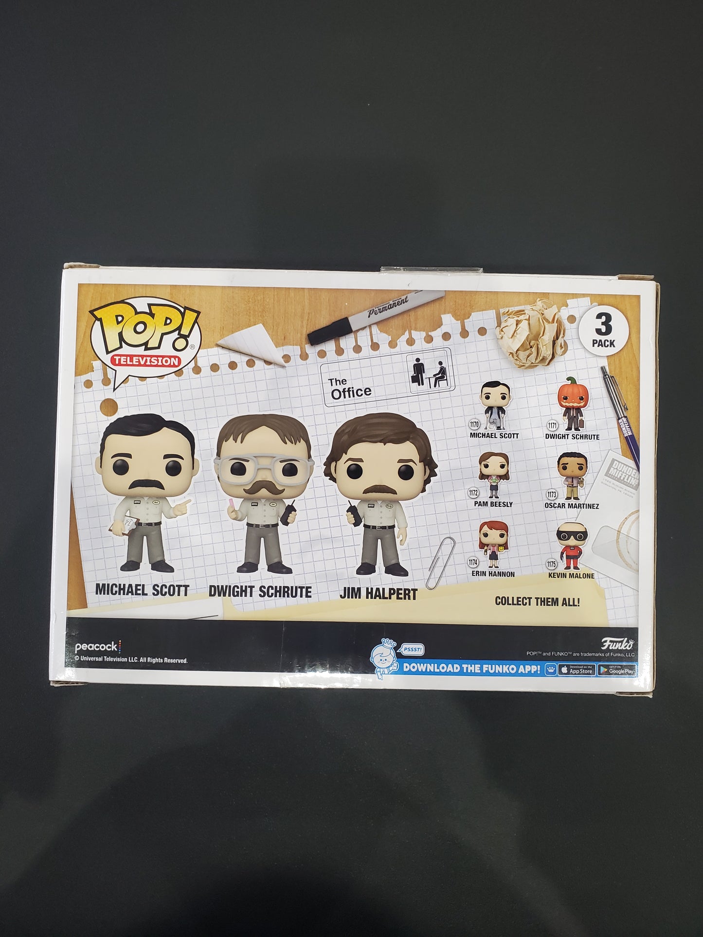 Funko - The Office - Michael Scott/Dwight Schrute/Jim Halpert