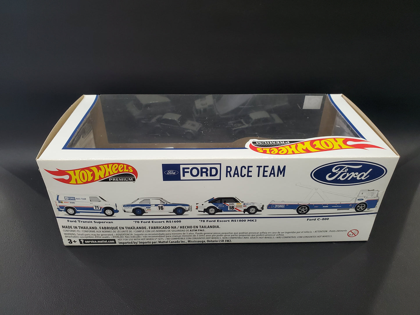 Hot Wheels Premium - Ford Race Team Collector Set