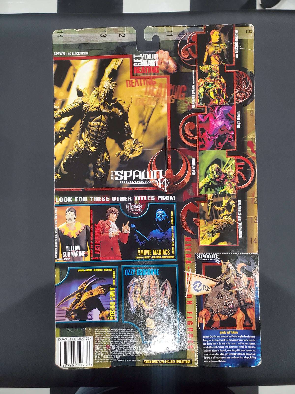 McFarlane - Spawn - The Dark Ages - Iguantus and Tuskadon