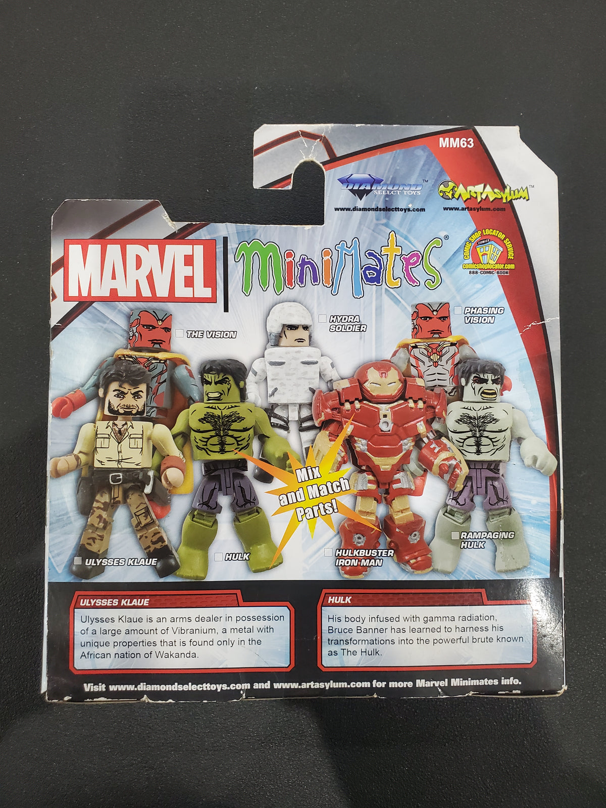 Marvel - Mini Mates - Ulysses Klaue & Hulk