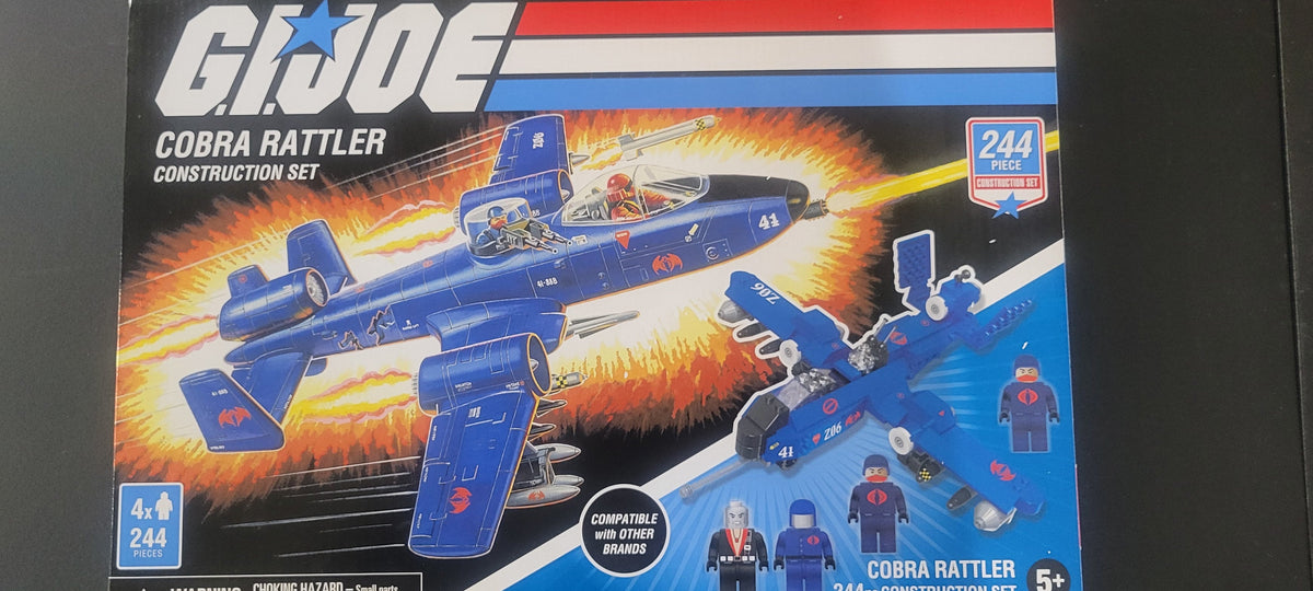 GI Joe - Cobra Rattler Construction Set 244pc