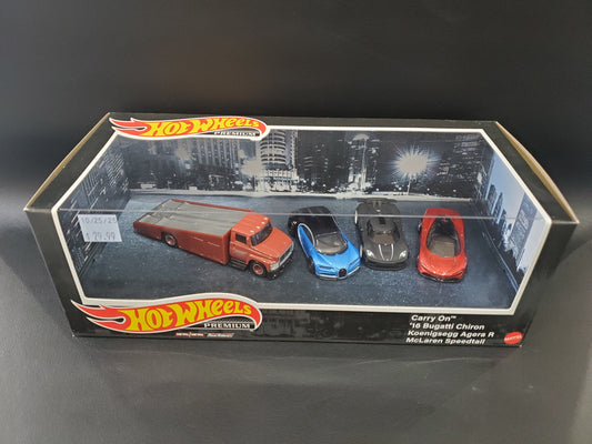 Hot Wheels Premium - Carry On Collector Set