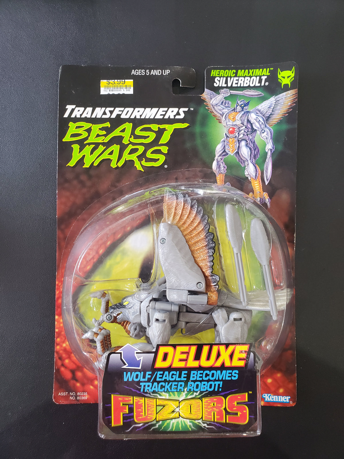 Transformers - Beast Wars - Evil Predacon Silverbolt