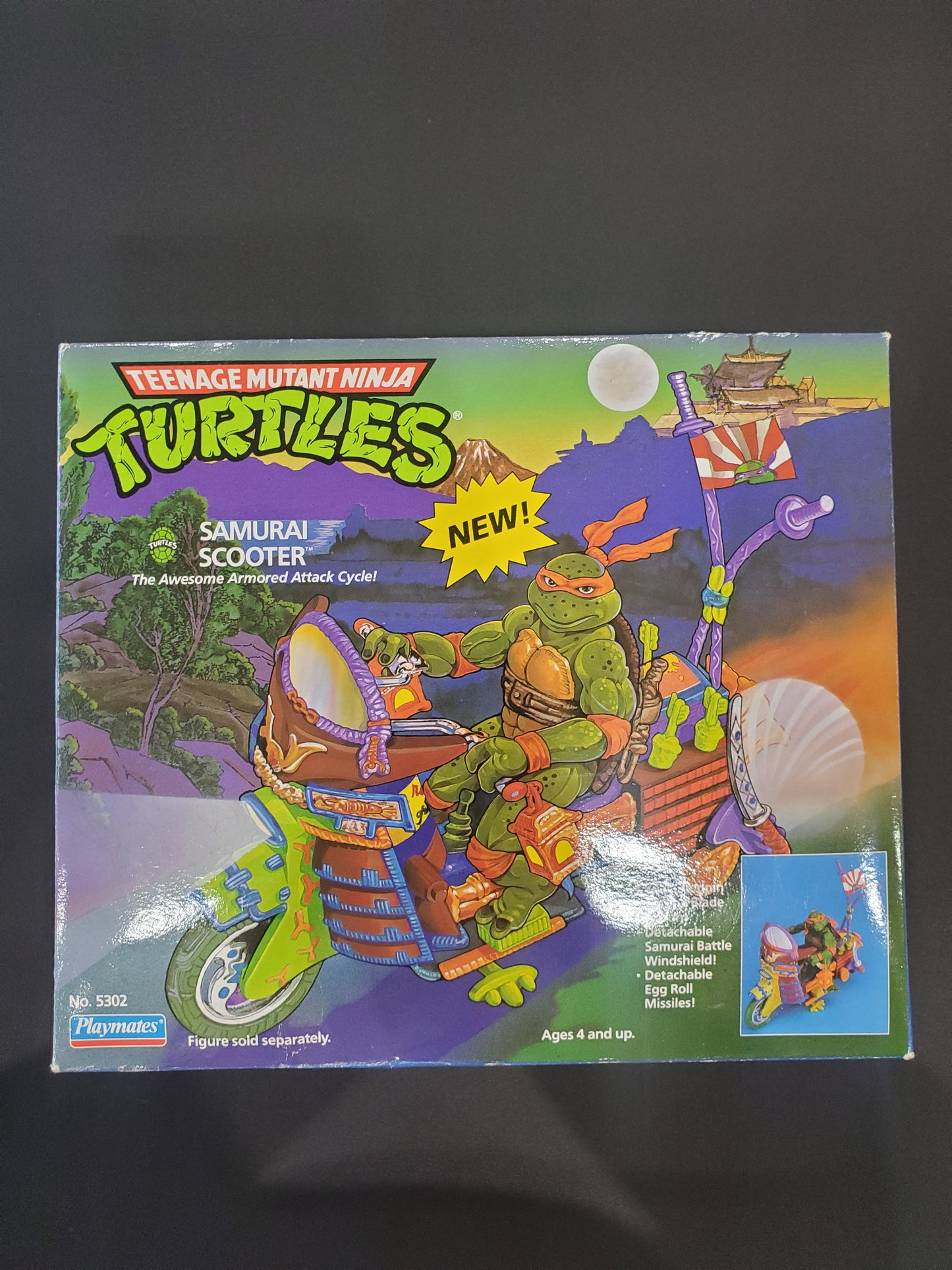 TMNT - Samurai Scooter 1992 *VINTAGE*