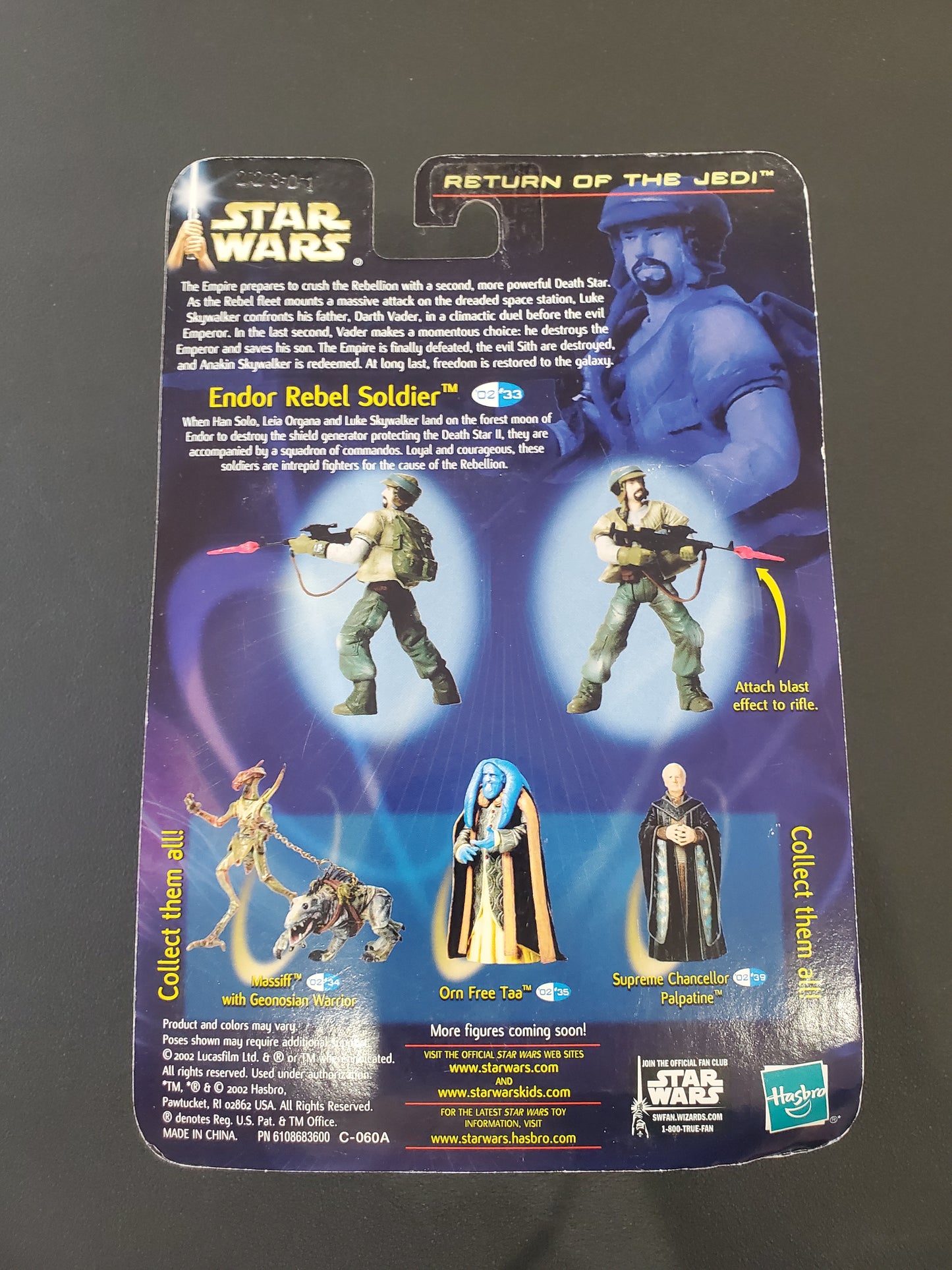 Star Wars - Endor Rebel Soldier