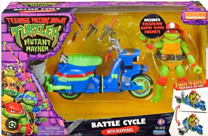 TMNT - Battle Cycle with Raphael